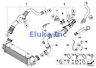 Bmw11657556556 Bmw Genuine Charge Air Induction Tract Turbocharger Bypass Tube