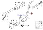 Bmw13417837653 Bmw Genuine Idle Regular Air Line Hose Assembly