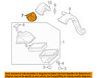 C2z28985 Jaguar Oem Xf Air Cleaner Duct Hose Right