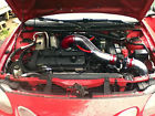 Ci-fd-12rd-a2-l Racing Red Cold Air Intake Kit Dry Filter For Ford