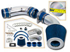 Ci-ty-03bl-a1-l Racing Blue Cold Air Induction Intake Kit Dry Filter For