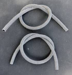 N203551 Continental 2 /2 Foot Lengths 4 Ft German Braided Cloth 5mm Gas Hose Vw Type-1