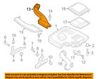 Dg9z9c675c Ford Oem Air Cleaner Duct Hose Tube