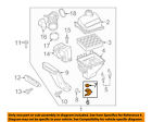 Ds7z9647a Ford Oem Air Cleaner Box Bracket Support