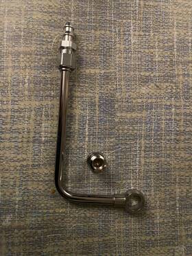 8126 Edelbrock Single-feed Fuel Line Kit