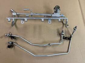 F2ze-9f792 Efi 87-93 Ford Mustang Factory Fuel Rails And Extensions With Regulator 302 Stock Oe