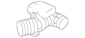 6l2z-9b659-aa Ford Genuine Outlet Tube