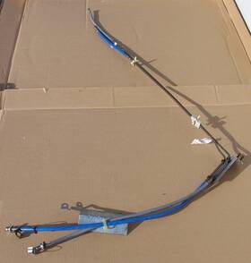 F2th-9j338-la Ford 92-97 Obs F150 F250 F350 Ext Cab Gas Fuel Lines Set From Filter Forward Oem