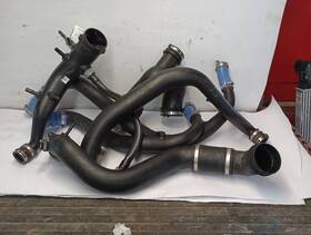 338.fd8118 Ford Truck 18 F150 Six 6 Piece Intercooler Plumbing Air Tube Kit 3.5l 2018 12241075