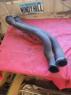 399.fd8591 Ford Truck 87-96 F150 F250 F350 5.0 Air Intake Hoses