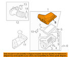 Fr3z9661a Ford Oem Mustang Air Cleaner Box Housing Lid Top Cover