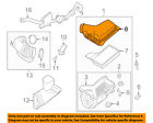 Fr3z9661b Ford Oem Mustang Air Cleaner Box Housing Lid Top Cover