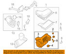 Fr3z9a600a Ford Oem Mustang Air Cleaner Bottom Housing Body