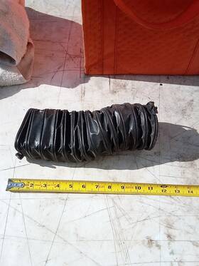 1001487 General Motors Rare Gm Old Stock C3 Corvette Intake To Air Cleaner Accordion Duct Pipe