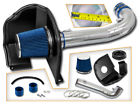 Hi-ch-09bl-a1-l Racing Blue Heat Shield Intake Kit Filter For Chevrolet Silverado