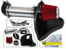 Hi-dg-08rd-a1-l Racing Red Air Intake Kit Cold Heat Shield For Challenger
