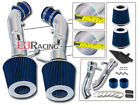 Hi-ns-01bl-01-l Racing Cold Heat Shield Air Intake Kit Blue Filter For