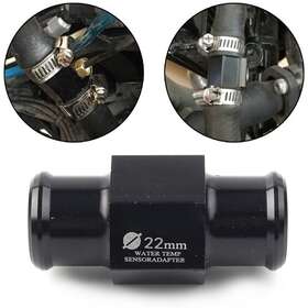 Hkseller-au 612077328439 22mm Water Temp Temperature Joint Pipe Hose Sensor Gauge Adapter Motorcycle