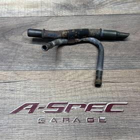 17135-pm5-a00 Honda 88-91 Civic Dx Pipe Breather Pcv Tube Water Engine Intake Air Passage Line Oem