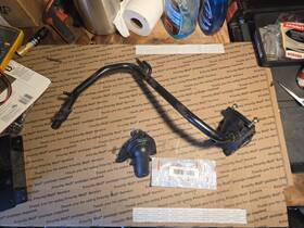 19510-prb-a00 Honda Oem K20 Coolant Heater Pipe And Thermostat Housing With Gasket Civic Si