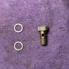 Honda 90021p0a003 1997-2001 Cr-v Oem Fluid Banjo Bolt With Crush Washers Rd1 B20