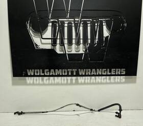 52100117ab Jeep 2.5 4 Cylinder Stainless Fuel Line Rail To Frame 97-02 Tj Wrangler Cc 3ss