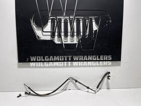 52100245 Jeep 2.5 Stainless Fuel Line Engine To Frame Rail 97-02 Tj Wrangler Oem