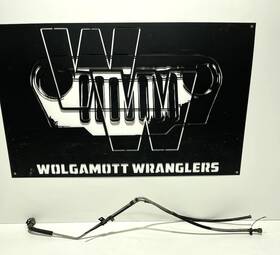 52100493ae Jeep 4.0 Stainless Fuel Line Bundle Tj Wrangler Engine Rail To Frame 99-06