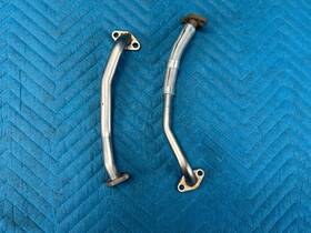 17362-50010 Lexus Gx470 Air Injection Tube Hose Pipe No.2 And No.3 2pc Set 89k 2005-2009 Oem