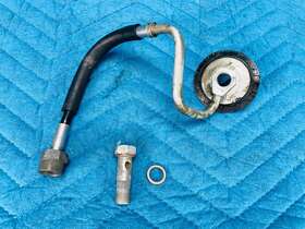 77260-50010 Lexus Ls400 Fuel Tank Main Hose Pipe Tube With Bolt 1990 1991 1992 1993 1994 Oem