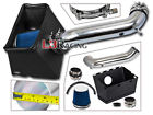 Lhi-dg09-bl-a2 Racing Cold Shield Intake Kit Blue Filter For Dodge Ram