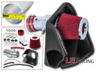 Lhi-ns02-rd-a1 Racing Red Cold Air Intake Kit Heat Shield For Nissan