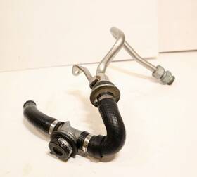 0021404360 Mercedes-benz 99-00 Shut Off Valve Slk230 Air Injection System Pipe Line Hose Tube Oem