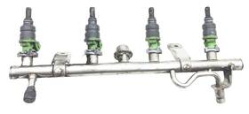 1110780292 Mercedes-benz 03-05 W203 C230 1.8l Fuel Injection Rail Line With Injectors Assembly