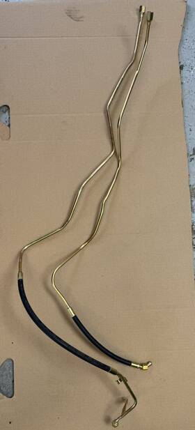 1264703575 Mercedes-benz W126 560sel/sec 420sel Fuel Hose Genuine Set