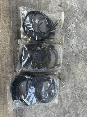 1298002983 Mercedes-benz Sl R 129 Folding Convertible Complete Top Hydraulic Line Set Of 18