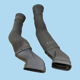 2720940811 Mercedes-benz Air Intake Duct Tube Hose Pipe Set Pair Oem 07-11 W221 S550