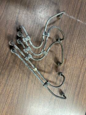 A0010172121 Mercedes-benz Injection Pump Fuel Line Set Om617 W123 300cd 300d Turbo Diesel