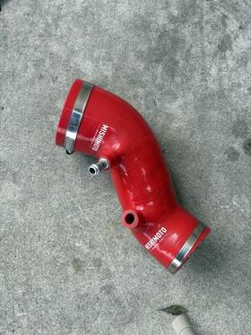 Mmhose-civ-06siihrd Mishimoto Mmhose-civ-06siihbl Silicone Induction Hose Honda Civic Si Red