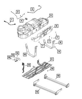 52030169ab Mopar Genuine Vent Hose