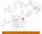 N90964301 Volkswagen Vw Oem Touareg Air Cleaner Duct Seal