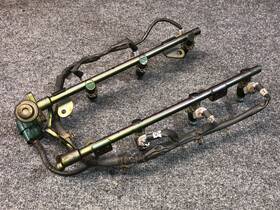 Nissan 3417u 2003-2006 350z Infiniti G35 Oem Vq35de Fuel Rail And Injectors Xx
