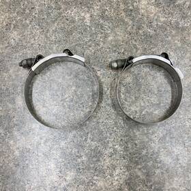 55056718aa Oem Dodge Ram 3 1/2 And 4 Inch Hose Clamps From Innercooler Hoses