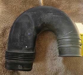 Sc0129618c Oem 2016 Vw Jetta Passat Air Intake Duct Hose Pipe 5c0 129 618 Bin#1