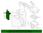 Pe0113195a Mazda Oem Air Cleaner Duct Tube Hose