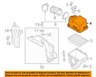 Pe01133ax Mazda Oem Air Cleaner Box Housing Lid Top Cover