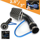 Poa473214 Unbranded Universal Car Black Cold Air Intake Induction Filter Hose