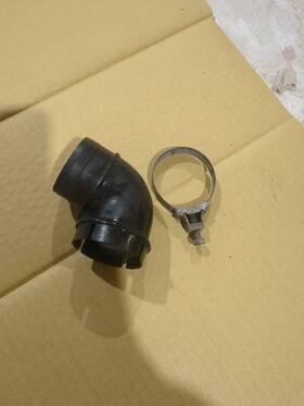Ex1234z Pontiac 68-79 Gto Firebird Trans Am Air Cleaner Pre Heat Riser Tube Elbow Clamp