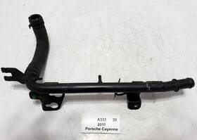 7l0.121.109 Porsche 08-18 Oem Cayenne 958 3.6l Radiator Coolant Connector Hose Tube Pipe