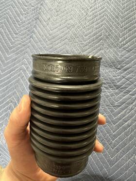 7l5129739 Porsche 03-06 Cayenne 4.5l V8 Engine Air Intake Throttle Body Pipe Tube Hose Oem